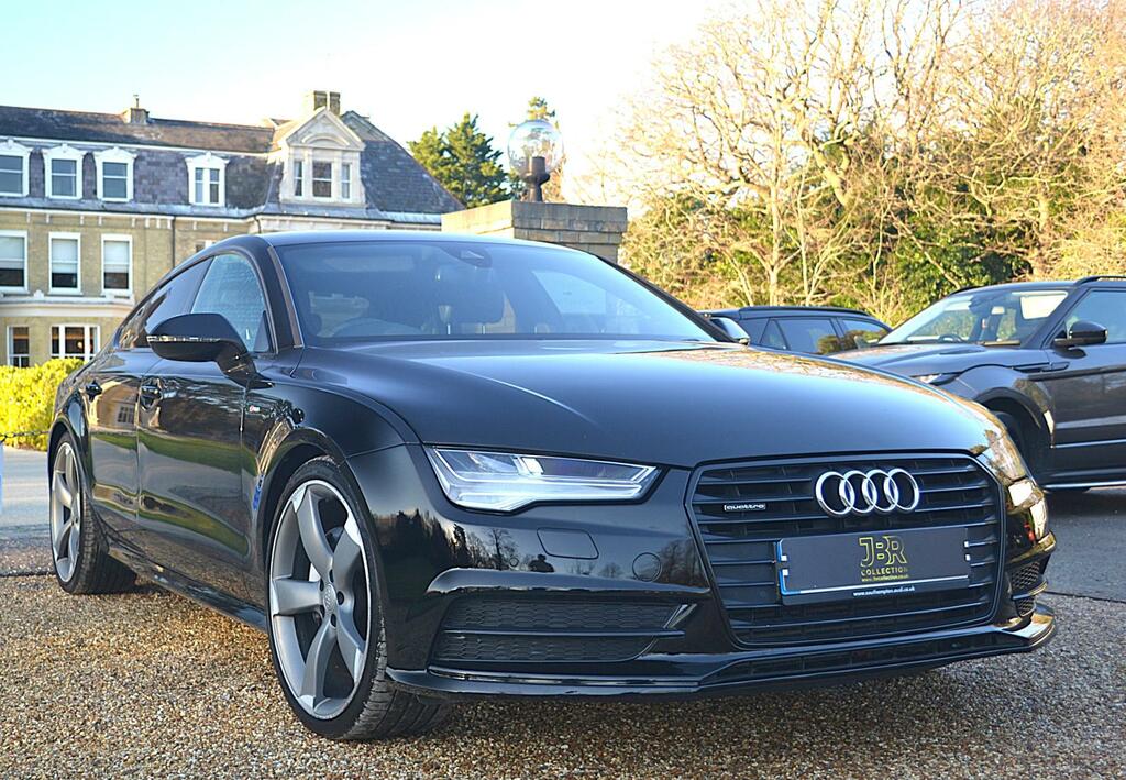 Audi A7 3.0 Tdi V6 Black Edition Sportback S Tr Black #4