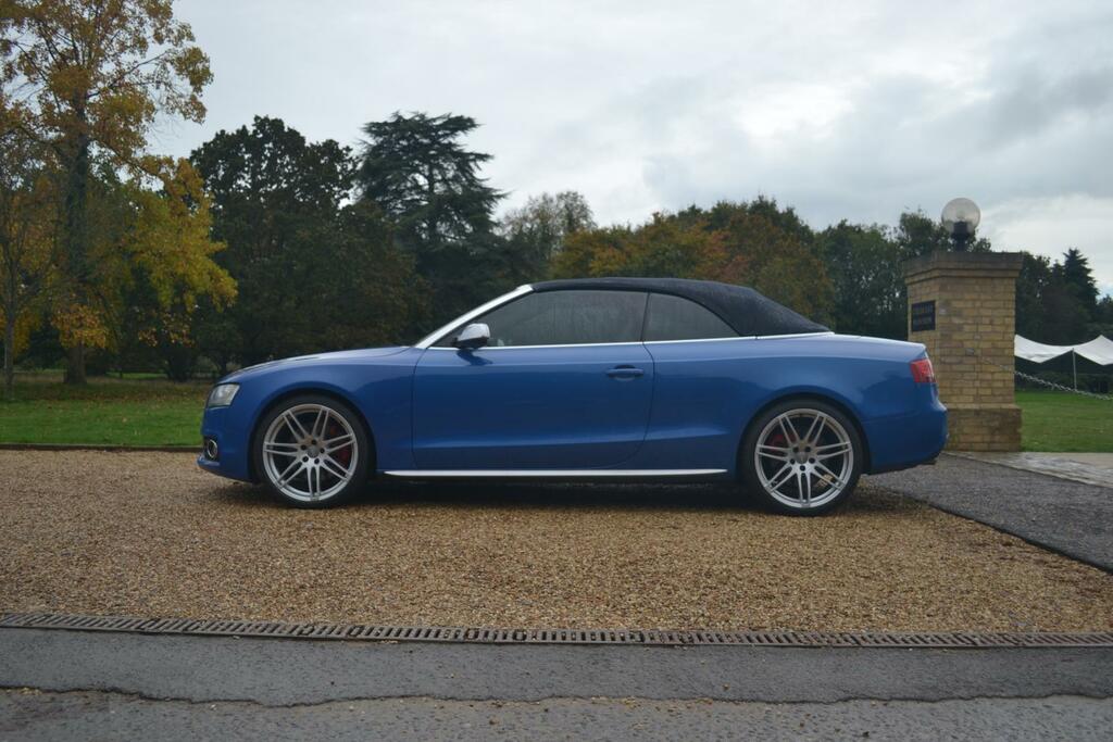 Audi S5 3.0 Tfsi V6 Cabriolet S Tronic Quattro Blue #6