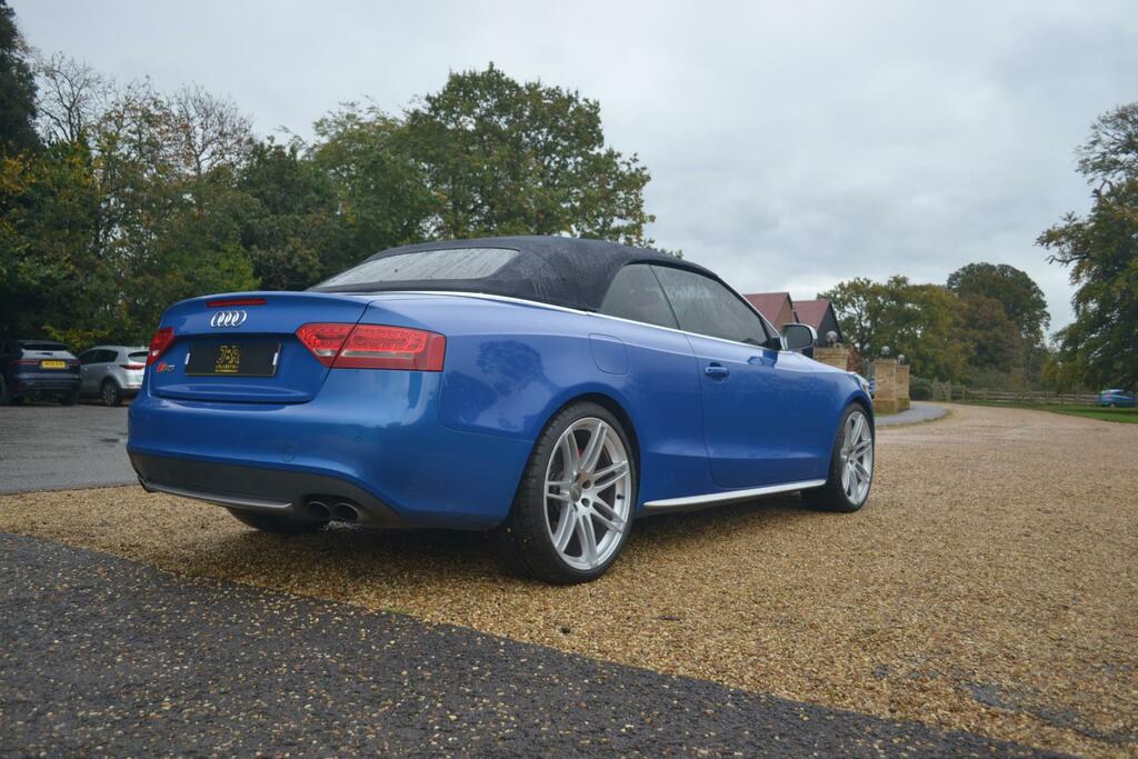 Audi S5 3.0 Tfsi V6 Cabriolet S Tronic Quattro Blue #3