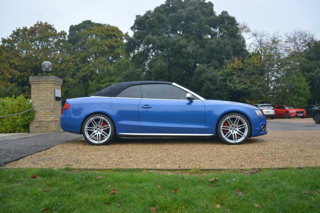 Audi S5 3.0 Tfsi V6 Cabriolet S Tronic Quattro Blue #2