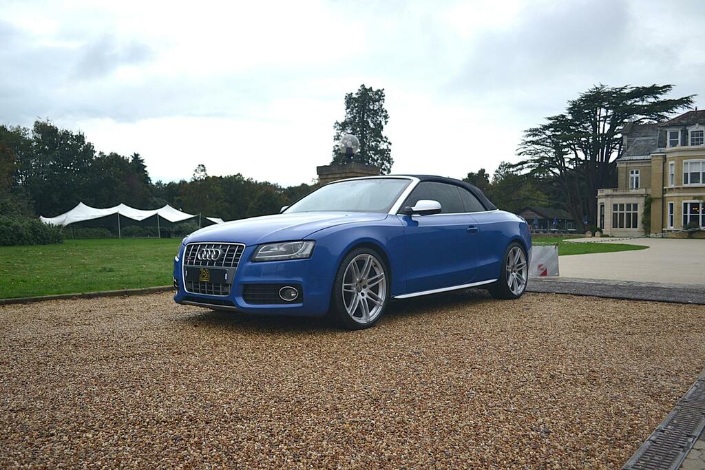 Audi S5 3.0 Tfsi V6 Cabriolet S Tronic Quattro Blue