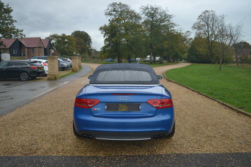 Audi S5 3.0 Tfsi V6 Cabriolet S Tronic Quattro Blue #4