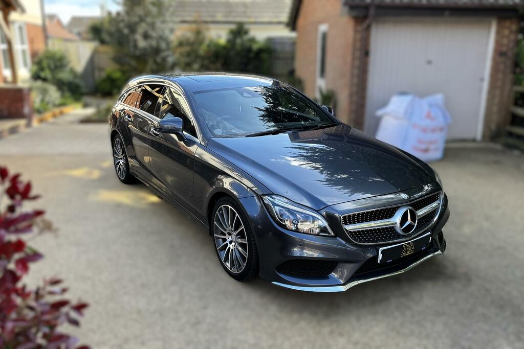 Mercedes-Benz CLS 2.1 Cls220d Amg Line Premium Shooting Brake Grey #2