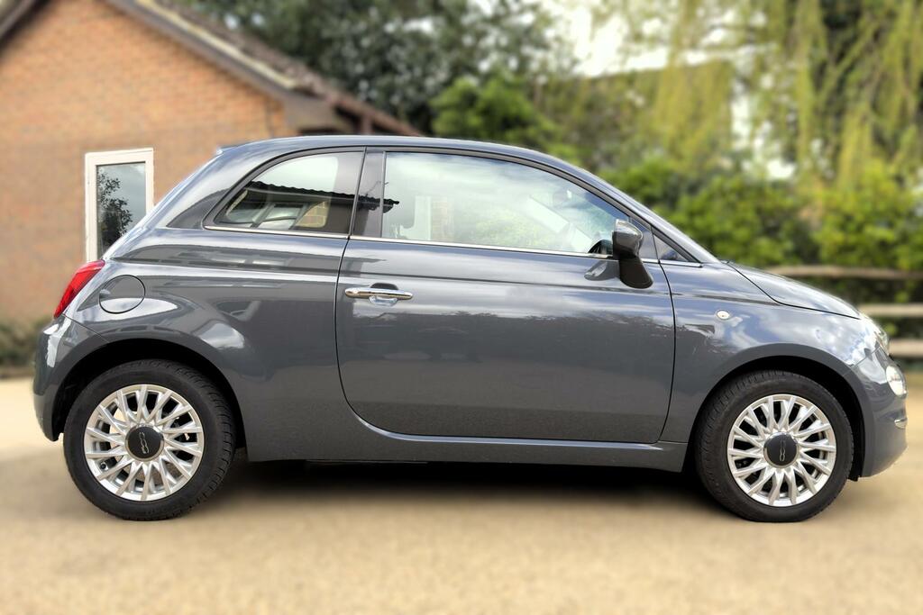 Fiat 500 1.2 Lounge Hatchback Euro 6 Ss  Grey #3