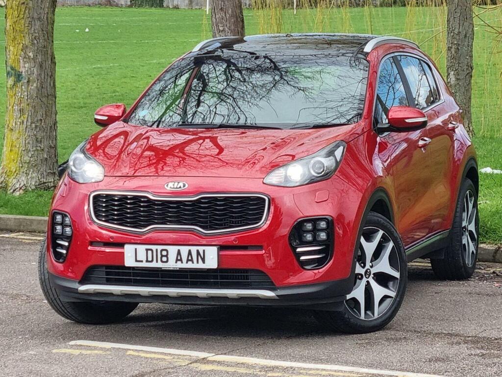 Kia Sportage Suv 1.6 T-gdi Gt-line S Dct Awd Euro 6 20181 Red