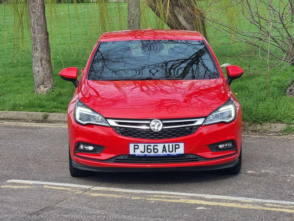 Vauxhall Astra Hatchback 1.4I Turbo Sri Nav Euro 6 Ss PJ66AUP Red #2