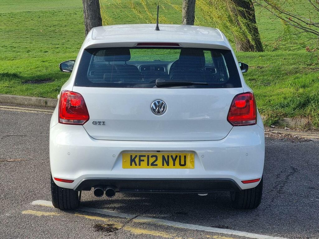 Volkswagen Polo Hatchback 1.4 Tsi Gti Hatchback Dsg Eur KF12NYU White #6