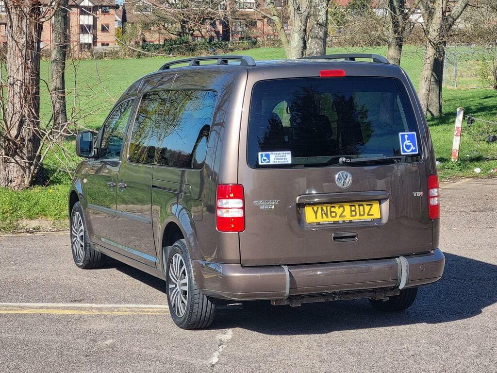 Volkswagen Caddy Maxi Life Mpv 1.6 Tdi Cr Dsg Euro 5 201362 Brown #5