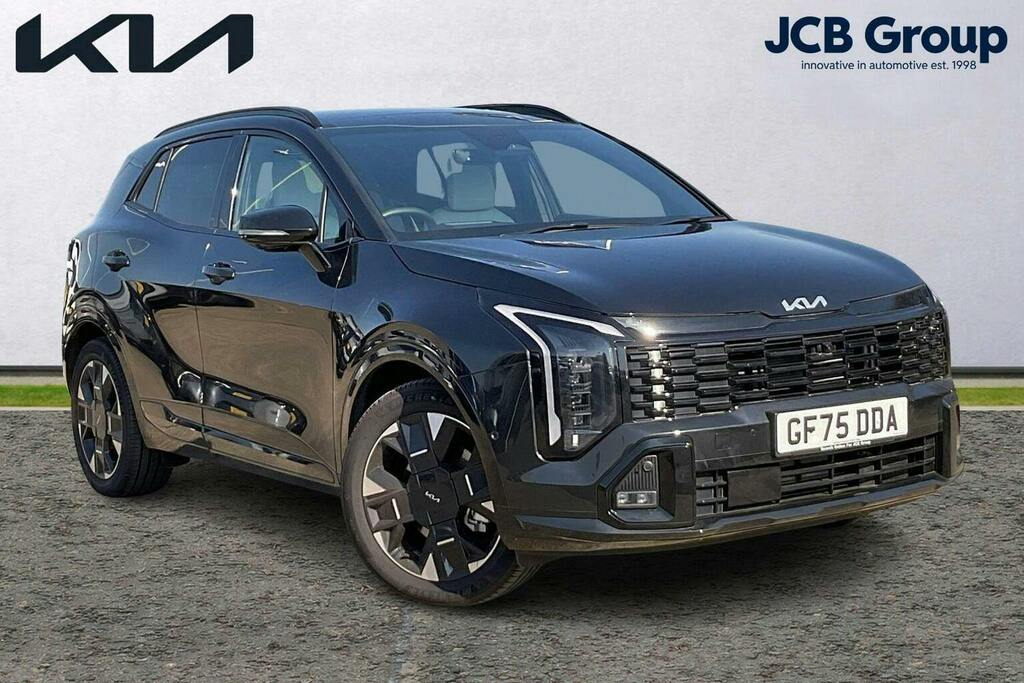 Kia Sportage 1.6 H T Gdi Gt Line S Suv Hybrid Black
