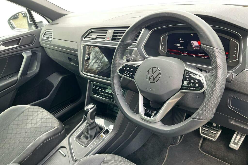 Volkswagen Tiguan 2.0 Tdi R-line Suv Dsg FD22YYK White #6