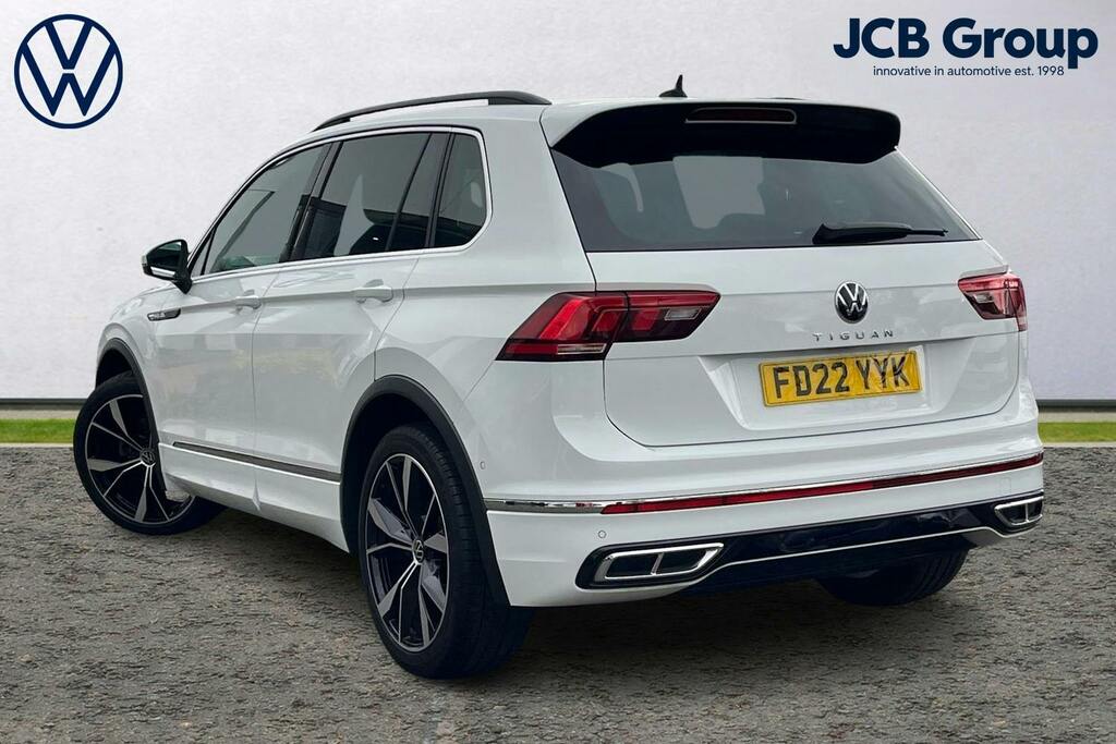 Volkswagen Tiguan 2.0 Tdi R-line Suv Dsg FD22YYK White #3