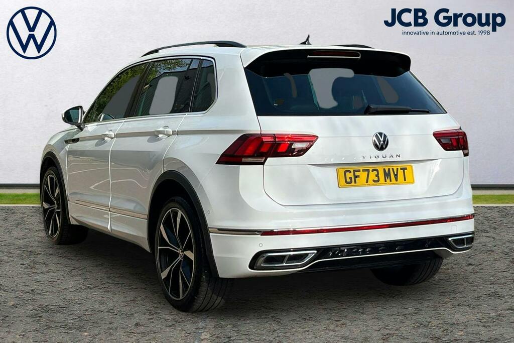 Volkswagen Tiguan 1.5 Tsi R-line Suv Dsg GF73MVT White #3