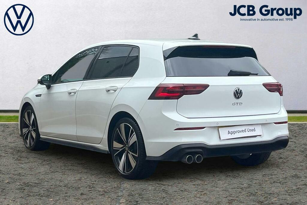 Volkswagen Golf 2.0 Tdi Gtd Hatchback Dsg ND70OLN White #3