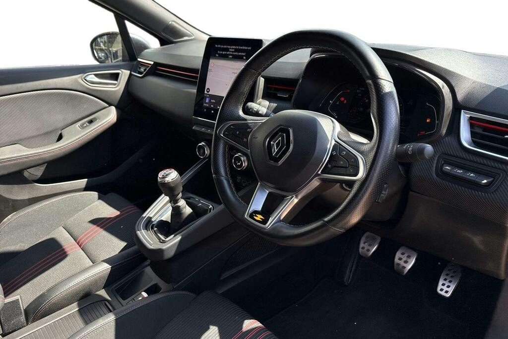 Renault Clio 1.0 Tce Rs Line Hatchback YT22BLK Grey #6