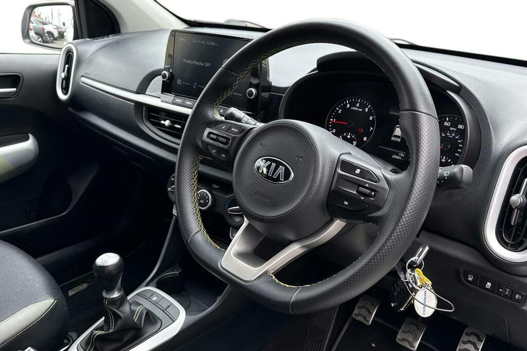 Kia Picanto 1.0 Dpi X Line Hatchback GK21LKN White #6
