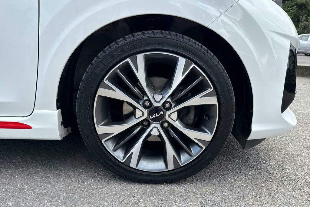 Kia Picanto 1.0 Dpi Gt Line Hatchback Amt GJ24RXO White #5