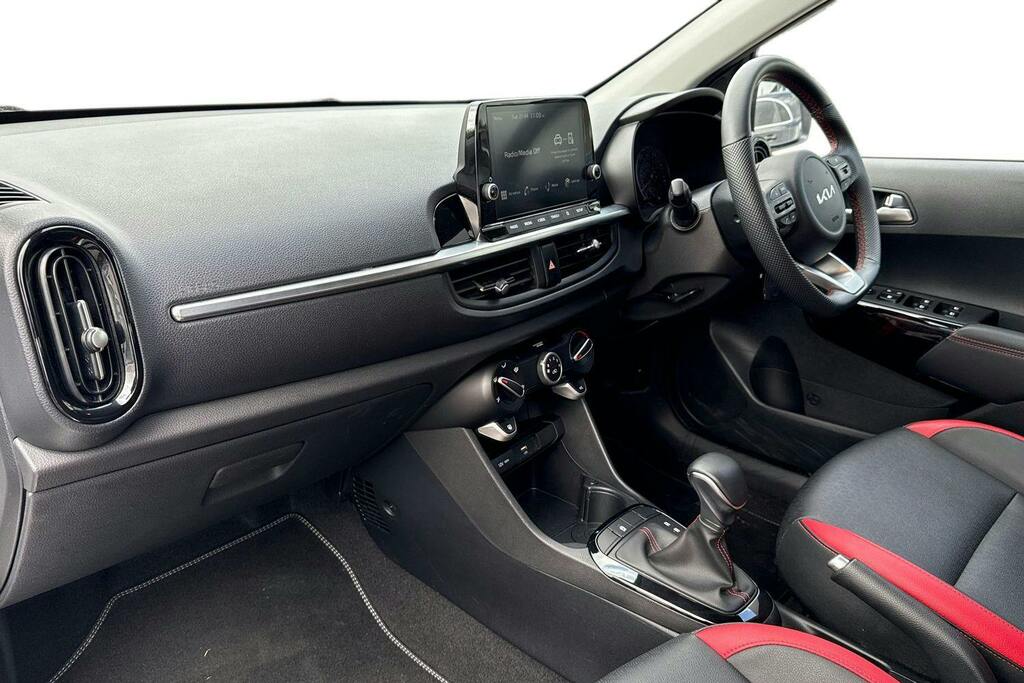 Kia Picanto 1.0 Dpi Gt Line Hatchback Amt GJ24RXO White #2