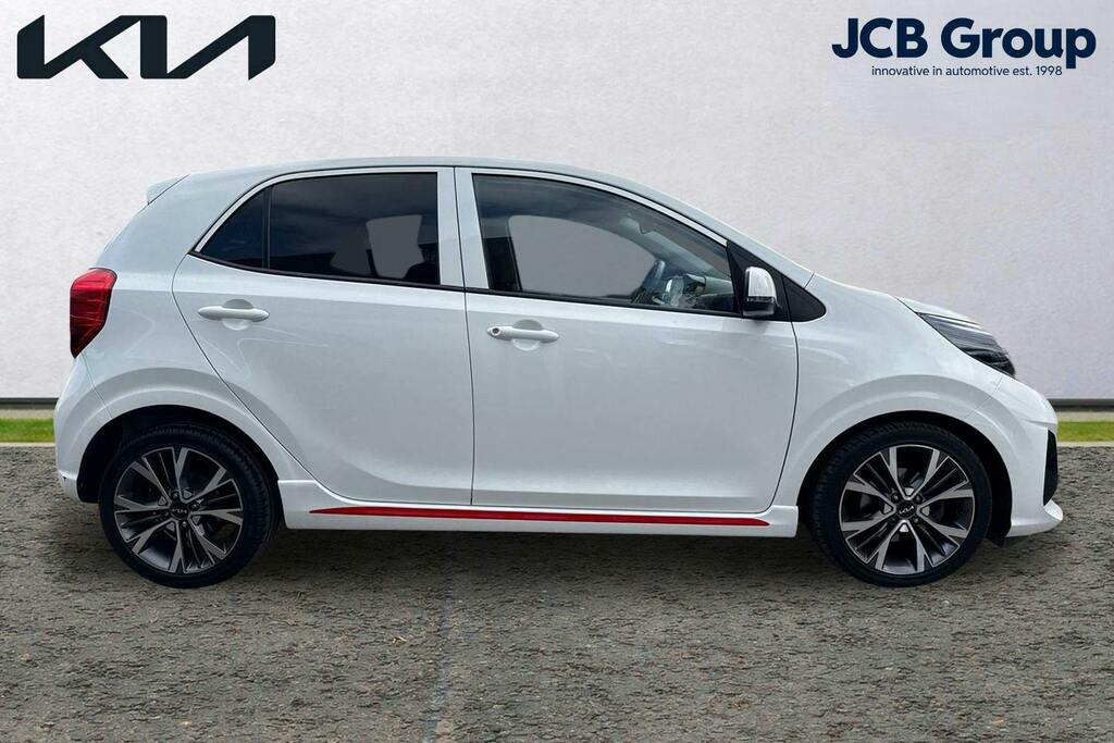 Kia Picanto 1.0 Dpi Gt Line Hatchback Amt GJ24RXO White #4