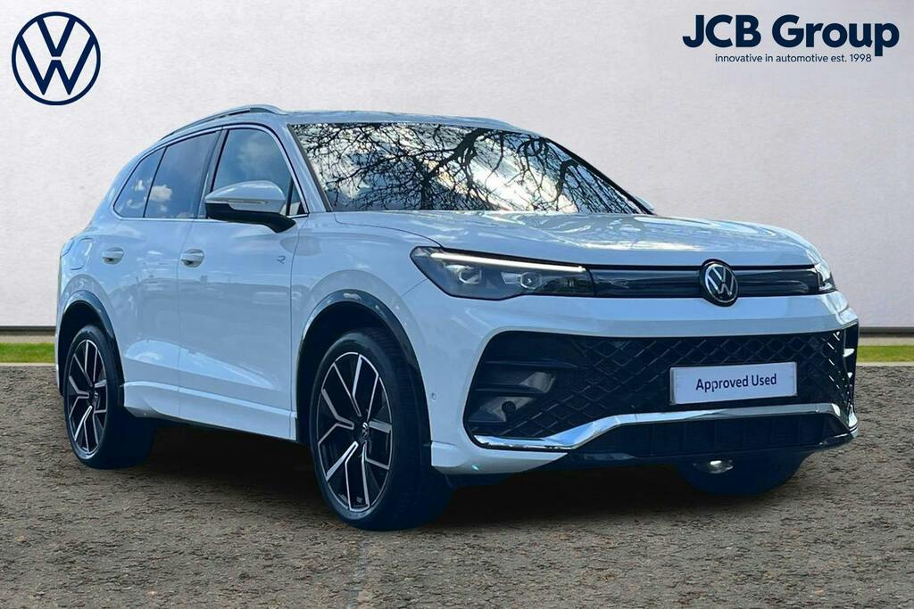 Volkswagen Tiguan 1.5 Etsi Mhev R-line Suv Hybrid Dsg White