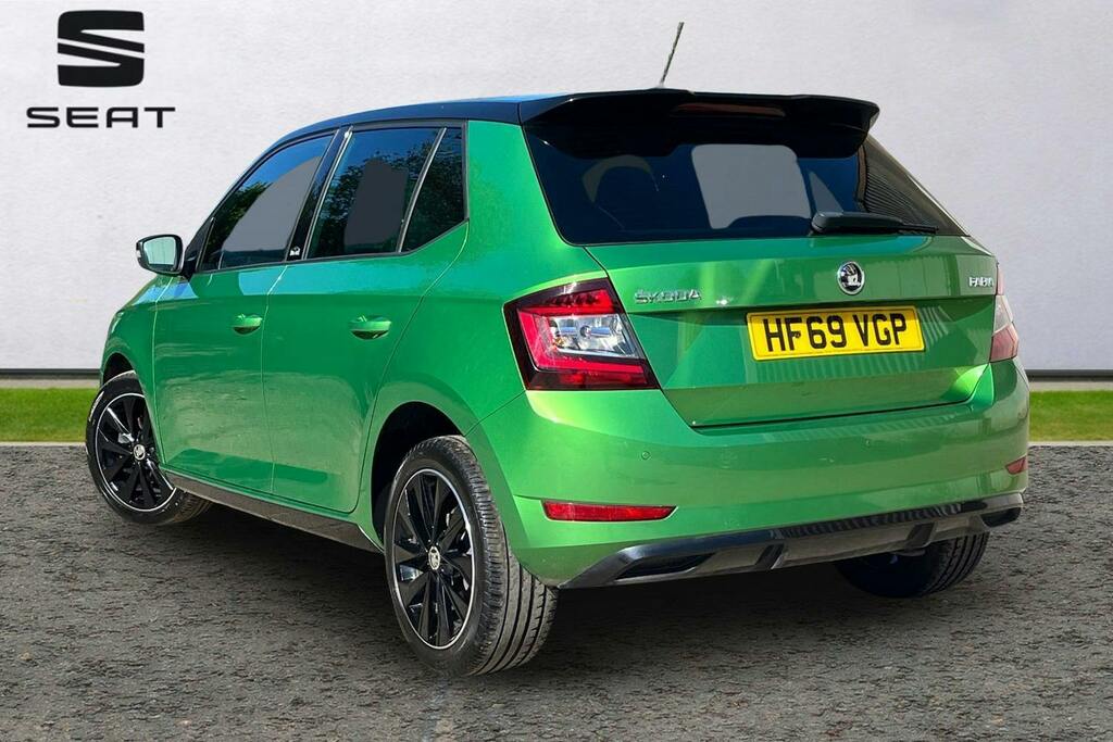 Skoda Fabia 1.0 Tsi Monte Carlo Hatchback HF69VGP Green #3