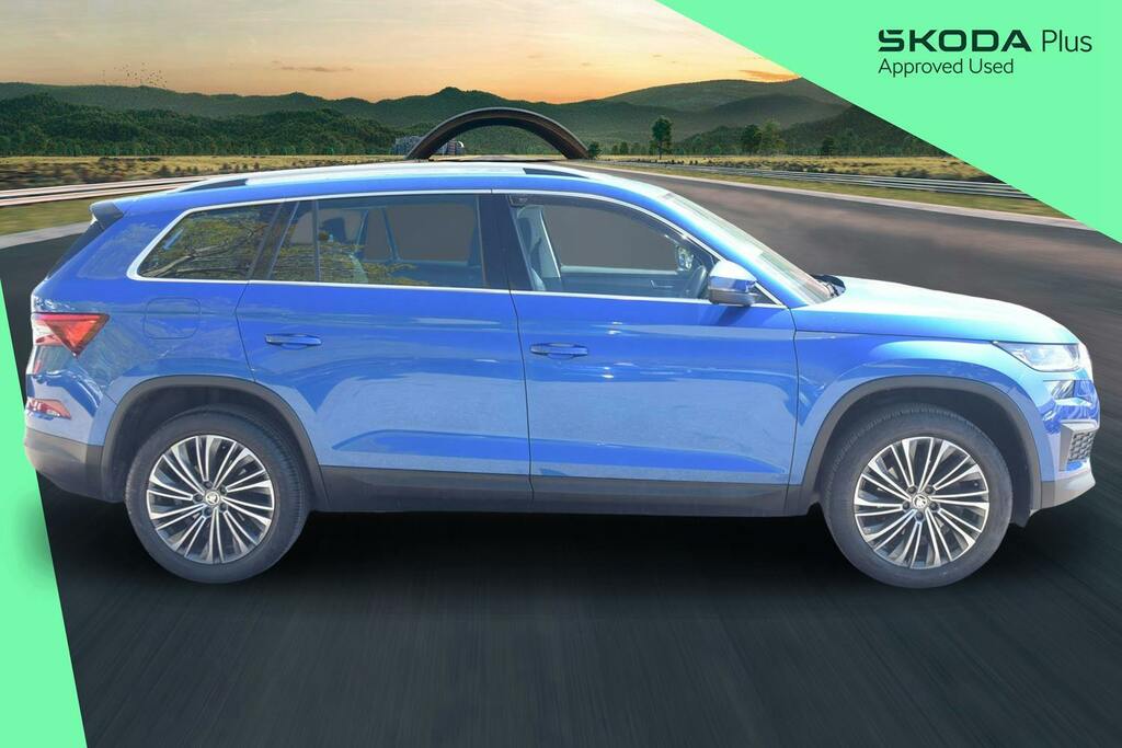 Skoda Kodiaq 1.5 Tsi Act Se L Executive Suv Dsg WF72YDW Blue #4