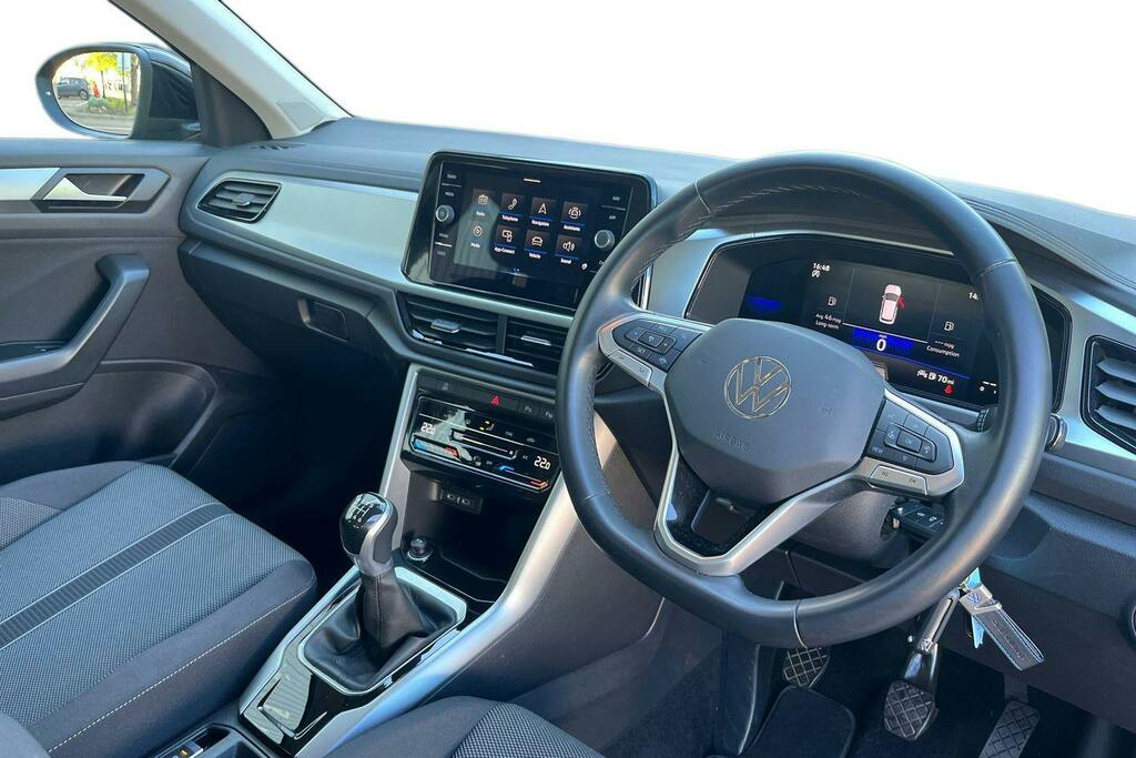 Volkswagen T-Roc 1.5 Tsi Life Suv CF23VVO Blue #6