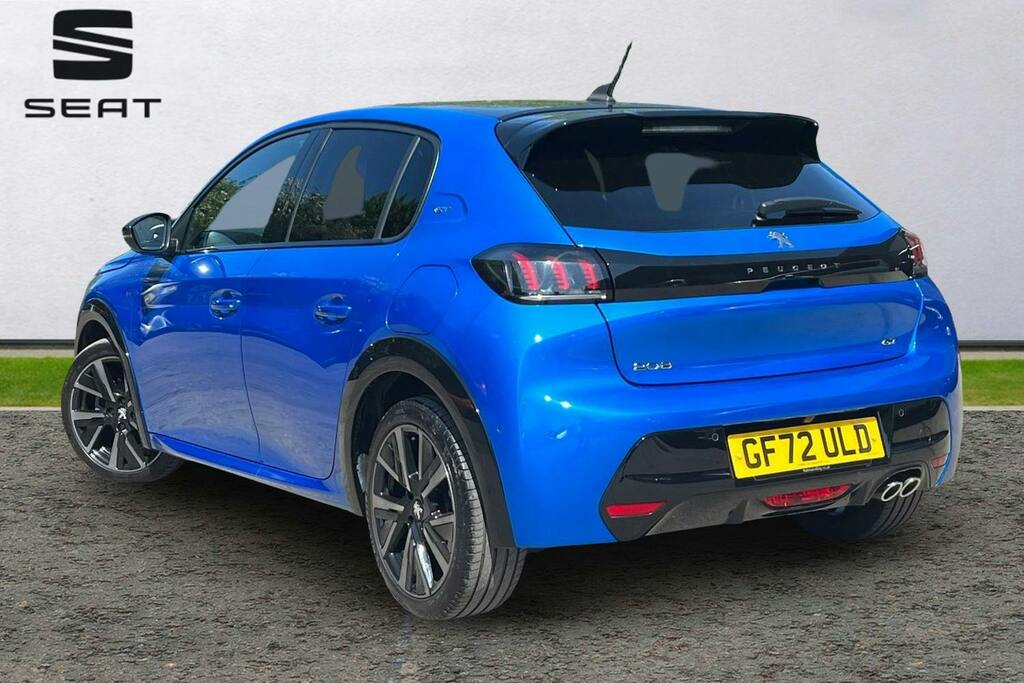 Peugeot 208 1.2 Puretech Gt Premium Hatchback Eat GF72ULD Blue #3