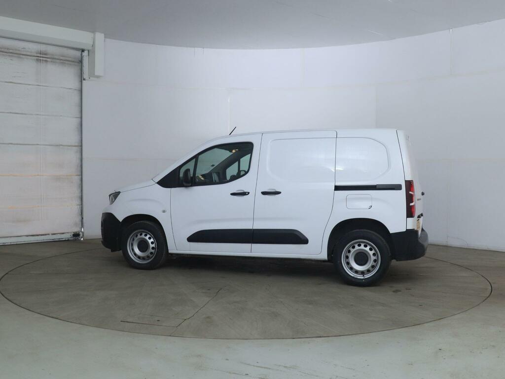 Peugeot Partner 1.5 Bluehdi 1000 Professional Premium Standard P BJ23UVZ White #3
