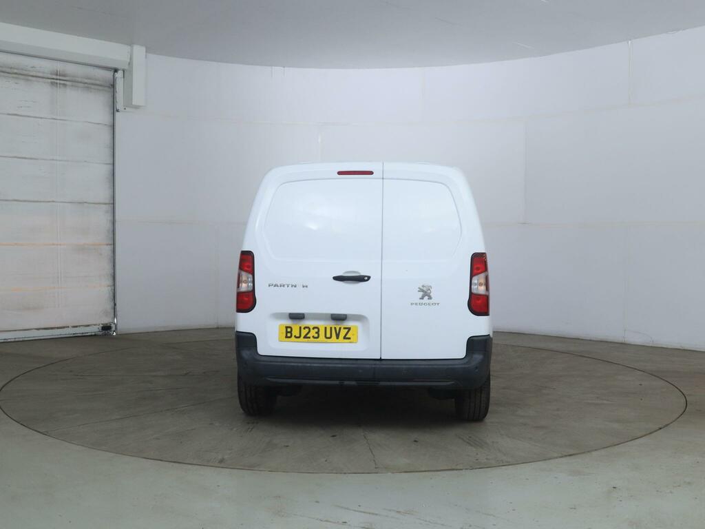 Peugeot Partner 1.5 Bluehdi 1000 Professional Premium Standard P BJ23UVZ White #4