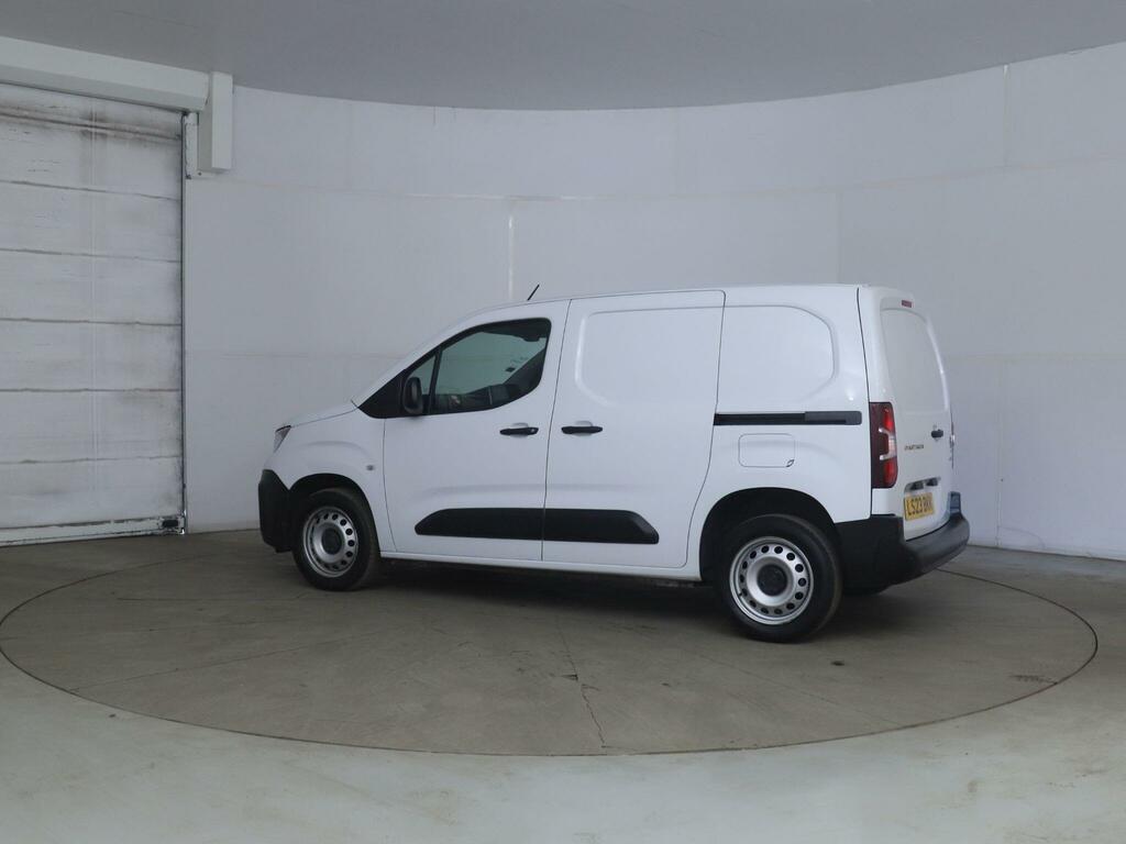 Peugeot Partner 1.5 Bluehdi 1000 Professional Premium Standard P LS23BKK White #2