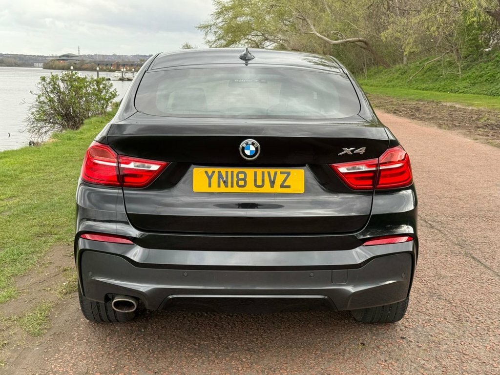 BMW X4 2L M Sport YN18UVZ Black #5