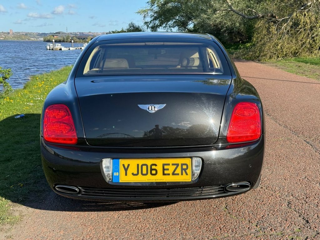 Bentley Continental 6L Flying Spur YJ06EZR Black #5