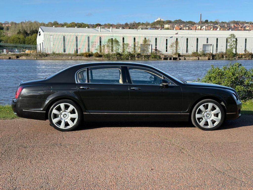 Bentley Continental 6L Flying Spur YJ06EZR Black #3