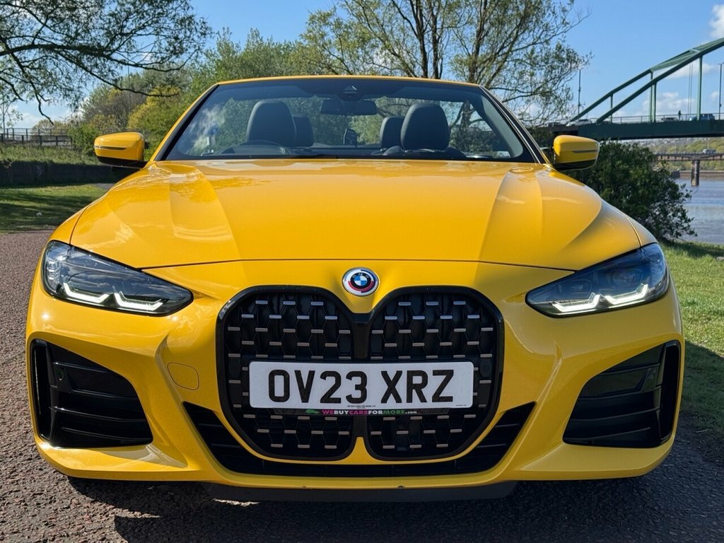 BMW 4 Series 3L Null Yellow #2