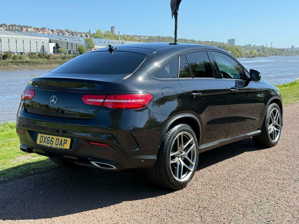 Mercedes-Benz GLE Coupe 3L Amg Line DX66OAP Black #4