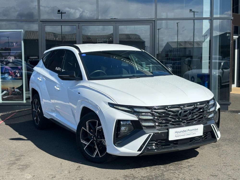 Hyundai Tucson 1.6 T-gdi N Line Euro 6 S S White