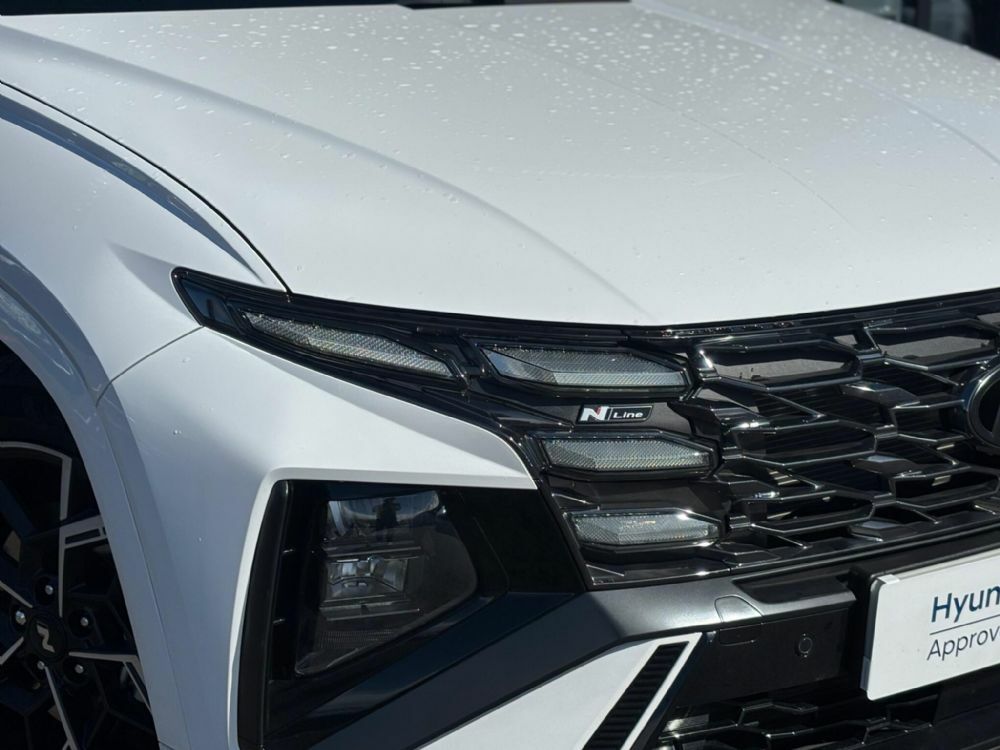Hyundai Tucson 1.6 T-gdi N Line Euro 6 S S DYZ7444 White #2