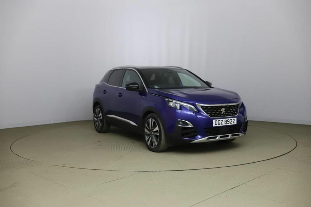 Peugeot 3008 1.5 Bluehdi Gt Line Premium Euro 6 S S Blue