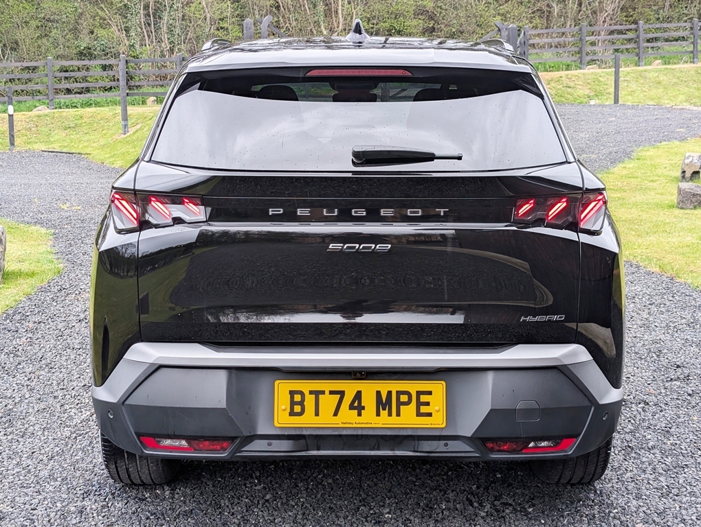Peugeot 5008 1.2 136Hp Gt Mhev BT74MPE Black #5