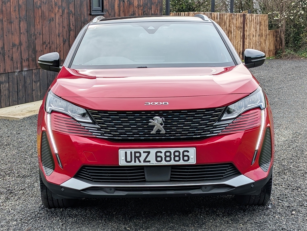 Peugeot 3008 1.5Bhdi 130Hp Allure Premium URZ6886 Red #2