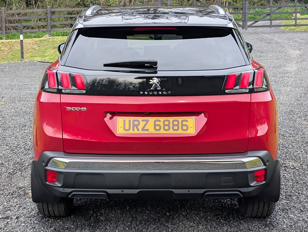 Peugeot 3008 1.5Bhdi 130Hp Allure Premium URZ6886 Red #4