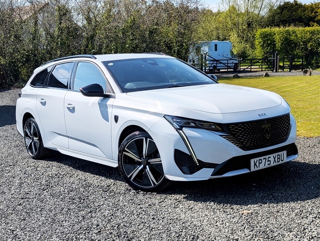 Peugeot 308 SW 1.5 Bhdi 130Hp Gt White