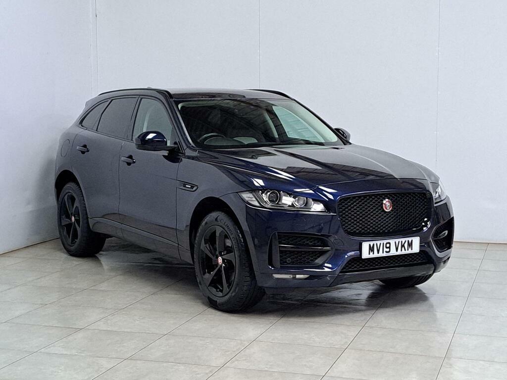 Jaguar F-Pace 2.0 D180 R-sport Awd Euro 6 S S MV19VKM Blue #5