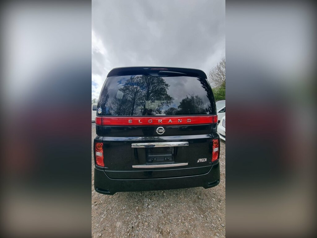 Nissan Elgrand Pop Top 4 Berth New Camper Comversion Black #3