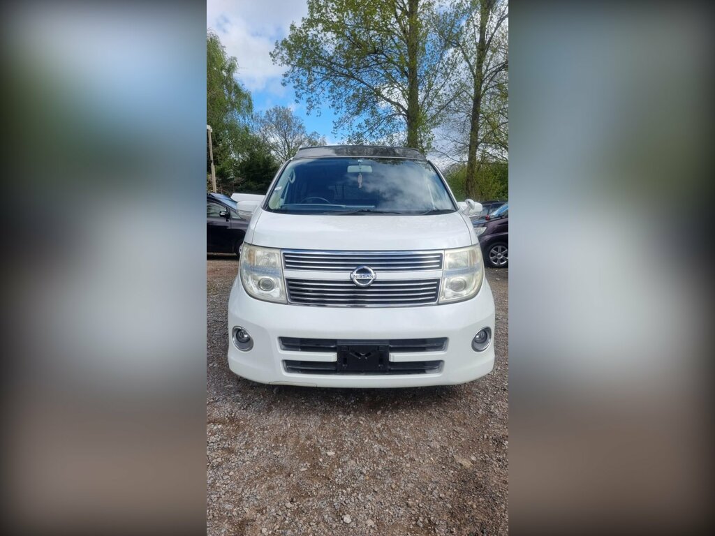 Nissan Elgrand Pop Top 4 Berth New Camper Conversion  White #3