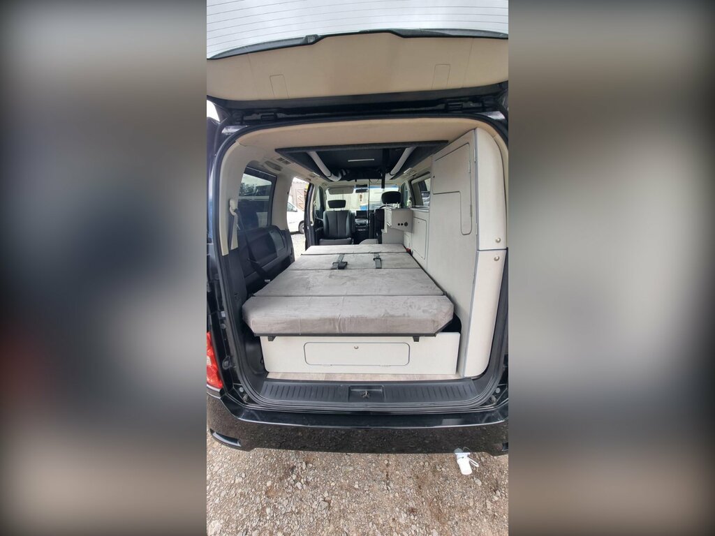 Nissan Elgrand Pop Top 4 Berth New Camper Conversion Black #5