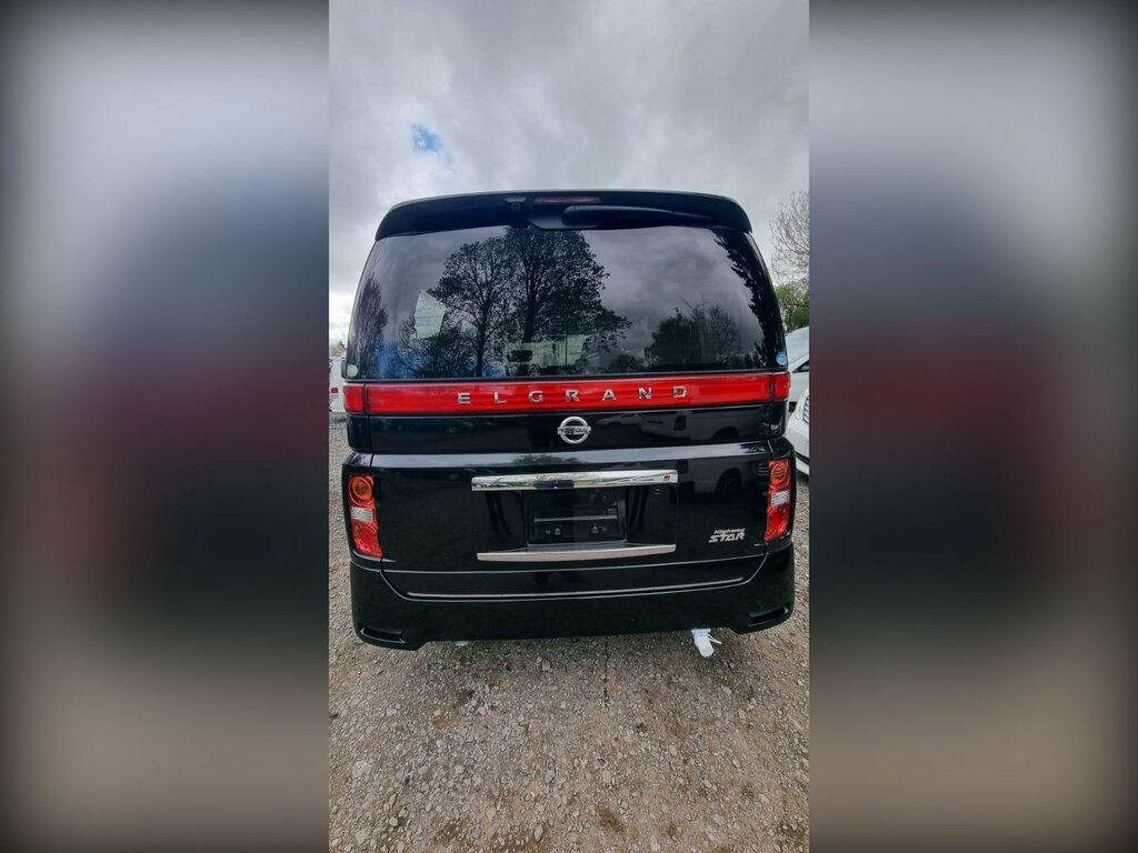 Nissan Elgrand Pop Top 4 Berth New Camper Conversion Black #3