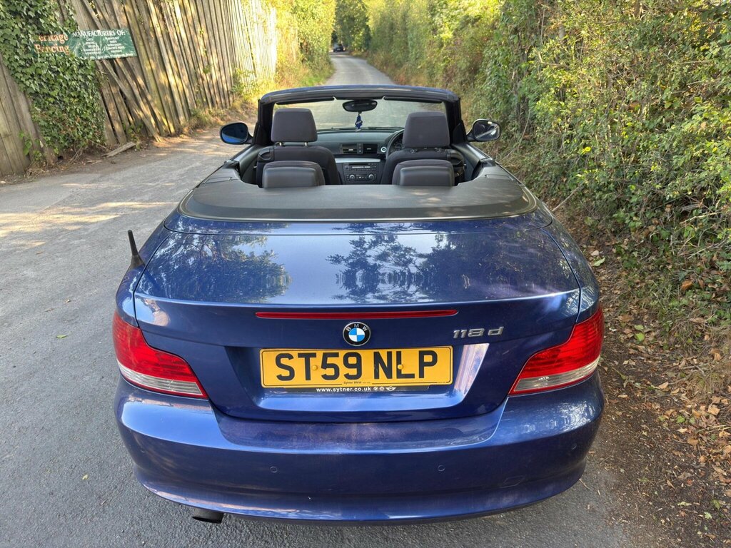 BMW 1 Series 2.0 118D Se Euro 5 ST59NLP Blue #5