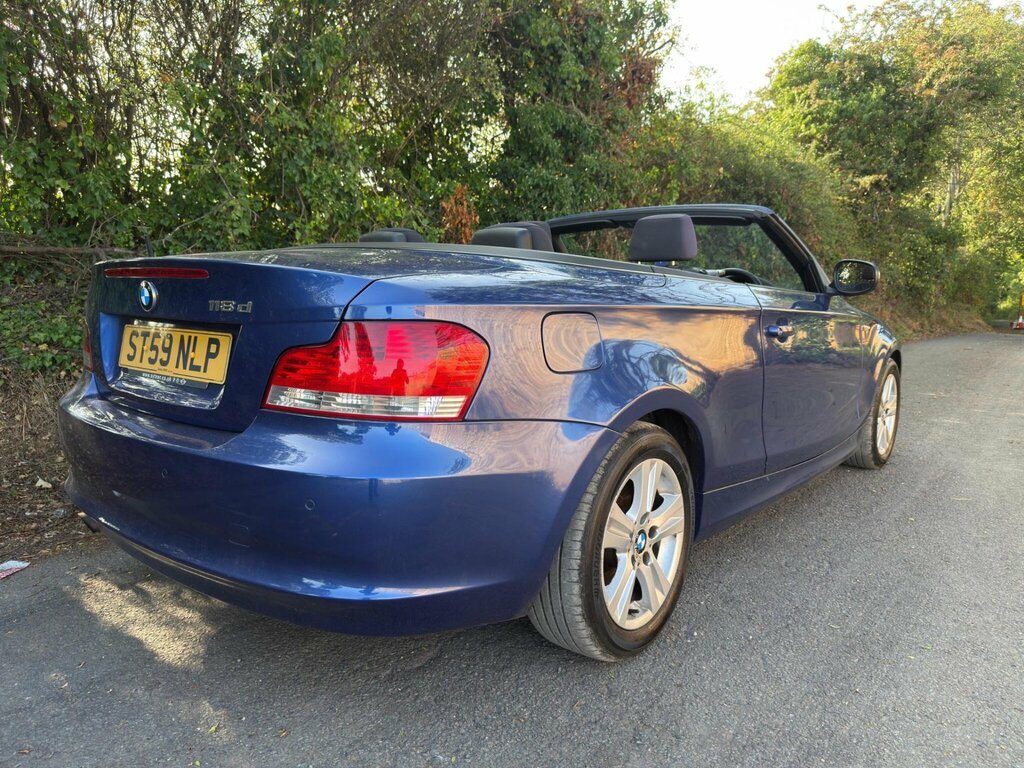 BMW 1 Series 2.0 118D Se Euro 5 ST59NLP Blue #4
