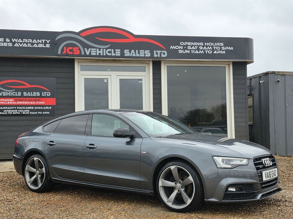 Audi A5 2.0 Tdi Black Edition Plus Sportback S Tronic Quat VA16EAO Grey #2